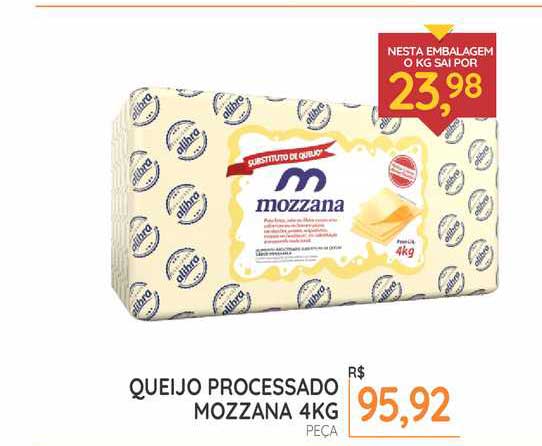 Cidade Supermercados Queijo Processado Mozzana