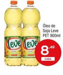 Supermercados Intercontinental óleo De Soja Leve Pet 900ml