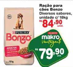 Makro Ração Para Cães Bonzo