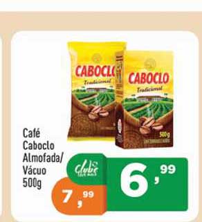 Supermercados Pague Menos Café Caboclo Almofada Vácuo
