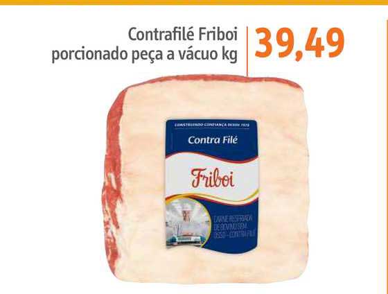 Sonda Supermercados Contrafilé Friboi Porcionado Peça à Vácuo