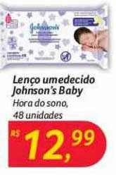 Hipermercado Big Lenço Umedecido Johnson's Baby Hora Do Sono