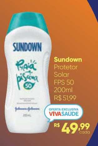 Drogaria Pacheco Sundown Protetor Solar Fps 50