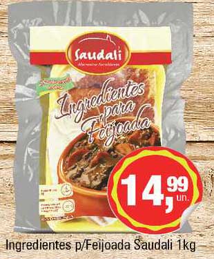 Supermercados Alvorada Ingredientes P-feijoada Saudali