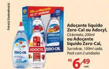Nacional Adoçante Liquido Zero-cal Ou Adocyl Ou Adoçante Liquido Zero-cal