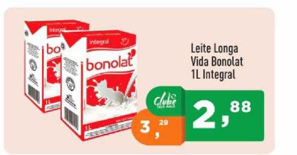 Supermercados Pague Menos Leite Longa Vida Bonolat