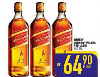 Mercantil Rodrigues Whisky Johnnie Walker Red Label