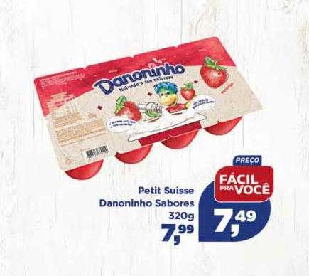Supermercados São Vicente Petit Suisse Danoninho Sabores