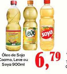 Semar Supermercado óleo De Soja Coamo, Leve Ou Soya 900ml