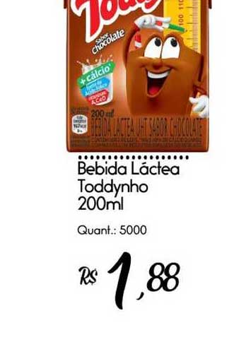 Bebida Láctea UHT Chocolate Toddynho Caixa 200ml - giassi - Giassi