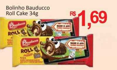 BOLO BAUDUCCO ROLL CAKE CHOC 34GR