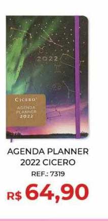 Livraria Leitura Agenda Planner 2022 Cicero