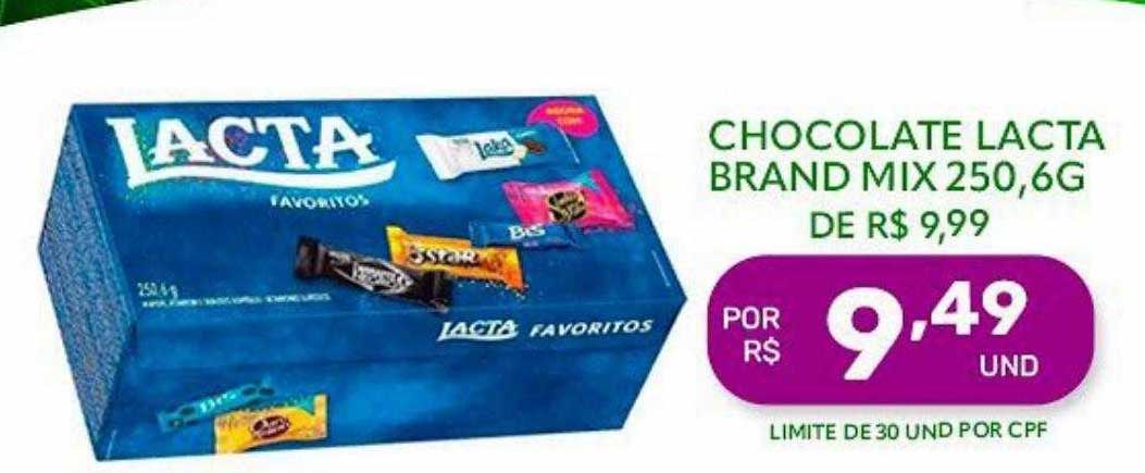 Chocolate Lacta Brand Favoritos Mix Variedades 250,6g