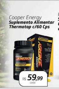 Drogal Cooper Energy Suplemento Alimentar Thermotop C- 60 Cps