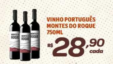 Bahamas Supermercados Vinho Português Montes Do Roque