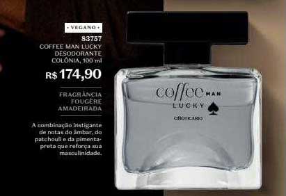 Oferta Coffee Man Lucky Desodorante Colônia 100 Ml na O Boticário 