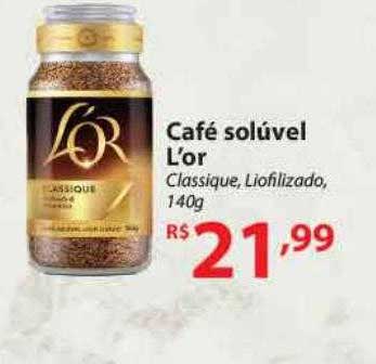 Nacional Café Solúvel L'or Classique Liofilizado