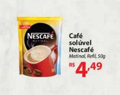 Nacional Café Solúvel Nescafé Matinal Refil