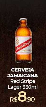 Peg Pese Cerveja Jamaicana Red Stripe Lager