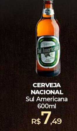 Peg Pese Cerveja Nacional Sul Americana