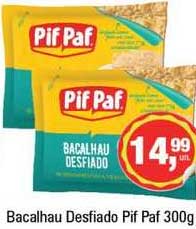 Supermercados Alvorada Bacalhau Desfiado Pif Paf