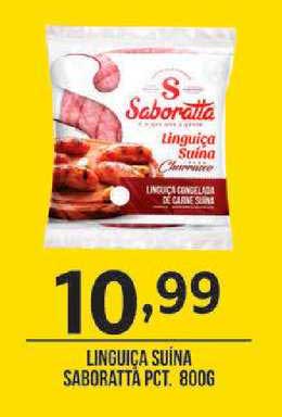 Casagrande Supermercados Linguiça Suína Saboratta