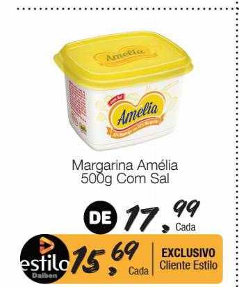 Supermercado Dalben Margarina Amélia Com Sal