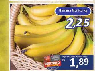 Supermercados Savegnago Banana Nanica