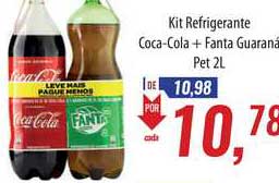 Supermercados BH Kit Refrigerante Coca-cola + Fanta Guarana