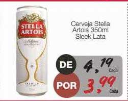 Supermercado Dalben Cerveja Stella Artis Sleek Lata