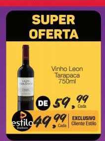 Supermercado Dalben Vinho Leon Tarapaca