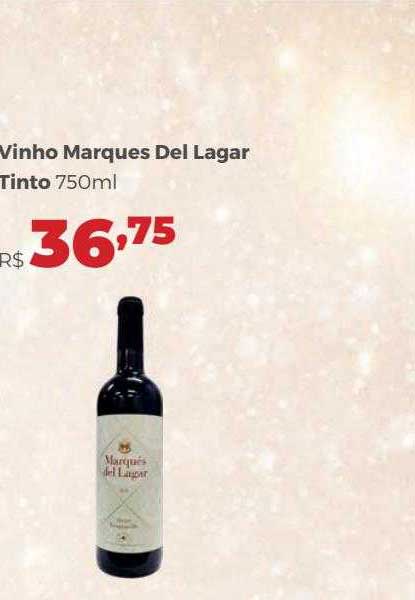 Villarreal Supermercados Vinho Marques Del Lagar Tinto