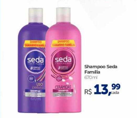 Shampoo Seda Ceramidas 670ml Tamanho Família - PanVel Farmácias