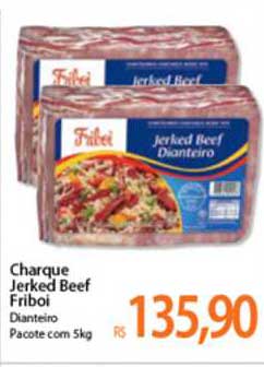 Atacadão Charque Jerked Beef Friboi