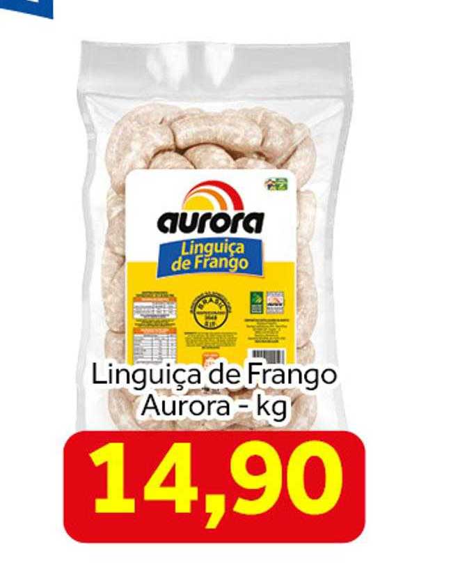 Shibata Supermercados Linguiça De Frango Aurora