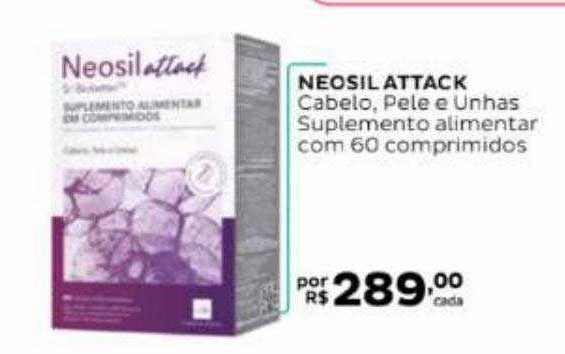 Onofre Neosil Attack Cabelo Pele E Unhas Suplemento Alimentar