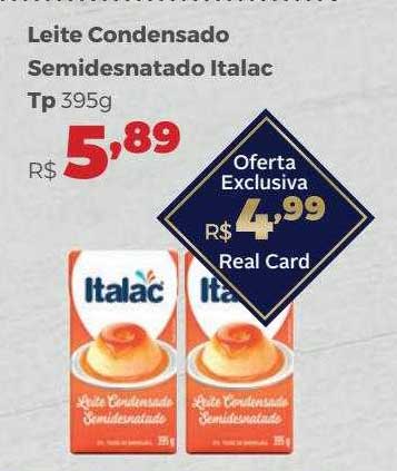 Villarreal Supermercados Leite Condensado Semidesnatado Italac Tp