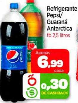 Nordestão Refrigerante Pepsi Guaraná Antarctica