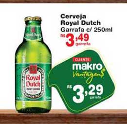 Makro Cerveja Royal Dutch