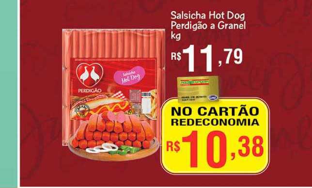 Rede Economia Salsicha Hot Dog Perdigão