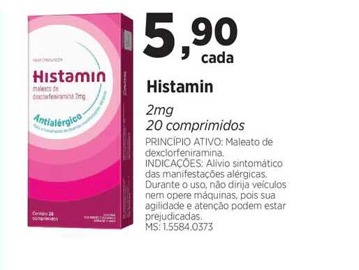 Drogaria Araújo Histamin
