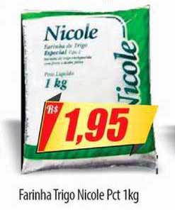 Preço Certo Farinha Trigo Nicole Pct