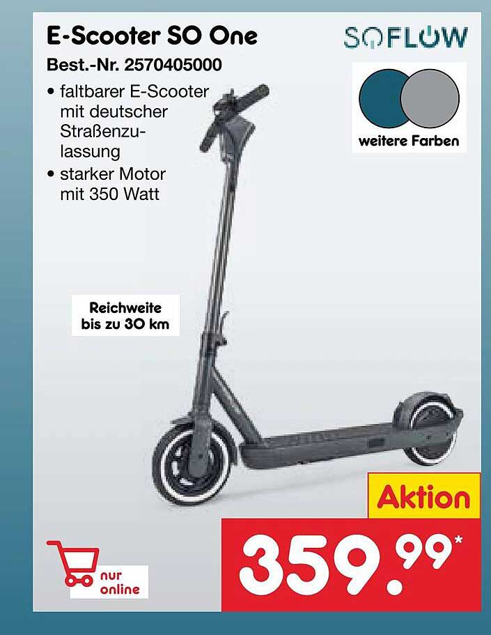 E-Scooter SO One