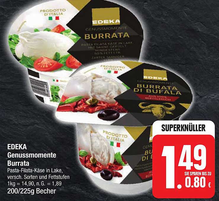 EDEKA Genussmomente Burrata