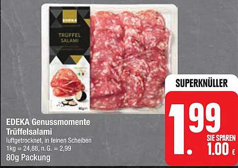 EDEKA Genussmomente Trüffelsalami