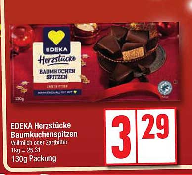 EDEKA Herzstücke Baumkuchenspitzen