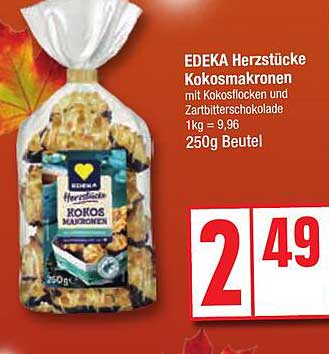 EDEKA Herzstücke Kokosmakronen