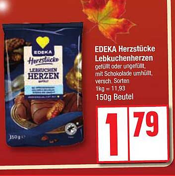 EDEKA Herzstücke Lebkuchenherzen