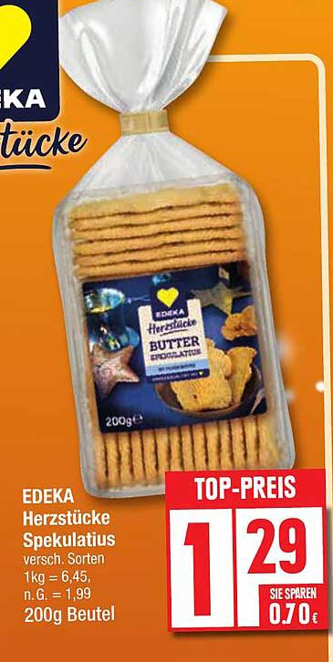 EDEKA Herzstücke Spekulatius