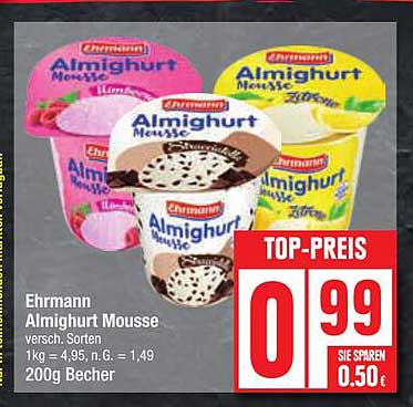 Ehrmann Almighurt Mousse